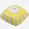 Saladier rayé "Costa Nova Mar" 28cm - Jaune