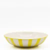 Saladier rayé "Costa Nova Mar" 25cm - Jaune