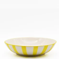 Saladier rayé "Costa Nova Mar" 25cm - Jaune