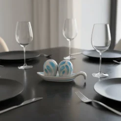 Salière & poivrière en céramique "Andorinha" - Turquoise