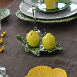 Salière & Poivrière en forme de citron