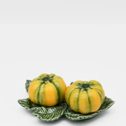 Salière & Poivrière en forme de citrouille