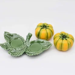 Salière & Poivrière en forme de citrouille