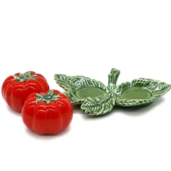 Salière & Poivrière en forme de tomate