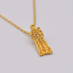 Santo Antônio I Collier en argent doré