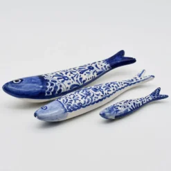 Sardine décorative en céramique de Coimbra