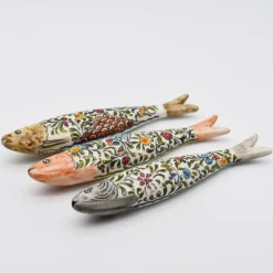 Sardine décorative en céramique de Coimbra