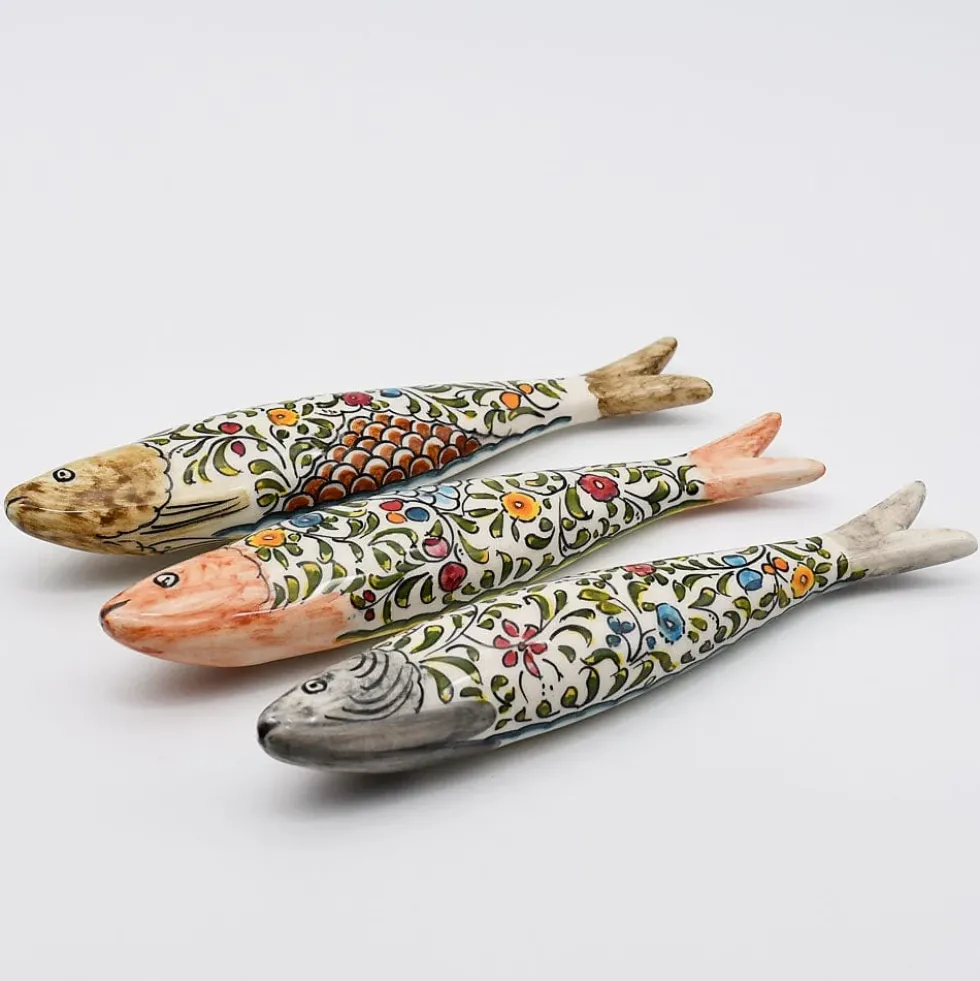 Sardine décorative en céramique de Coimbra