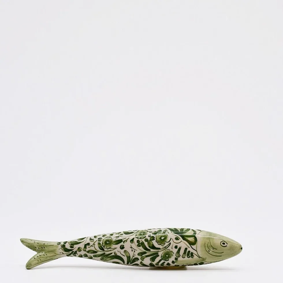 Sardine décorative en céramique de Coimbra
