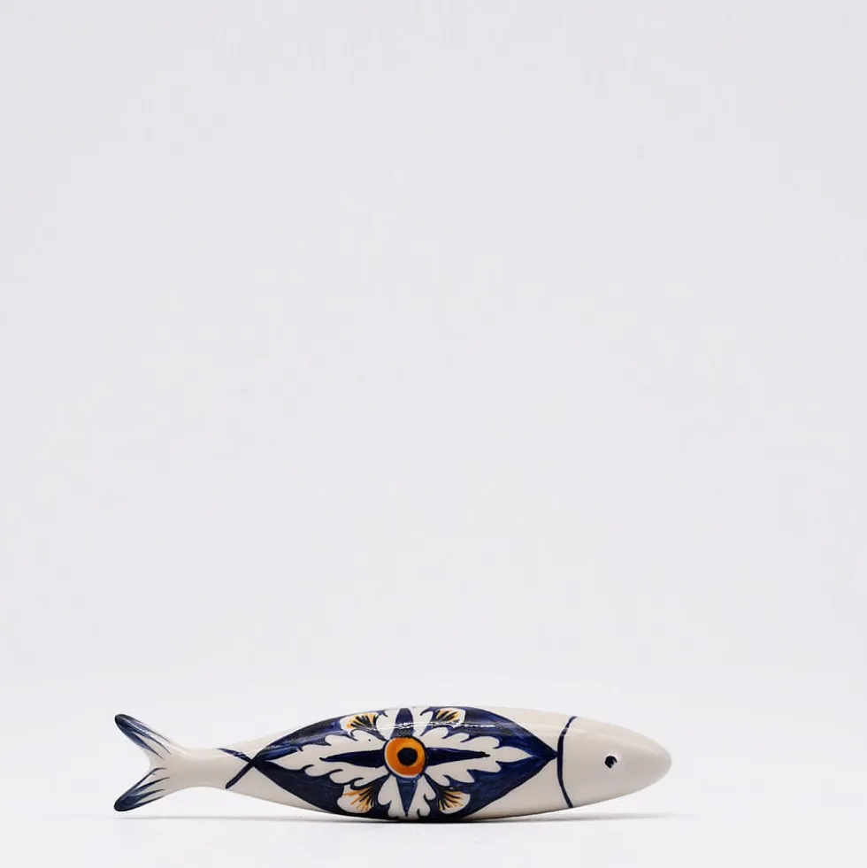 Sardine en céramique "Azulejos" (6 motifs)