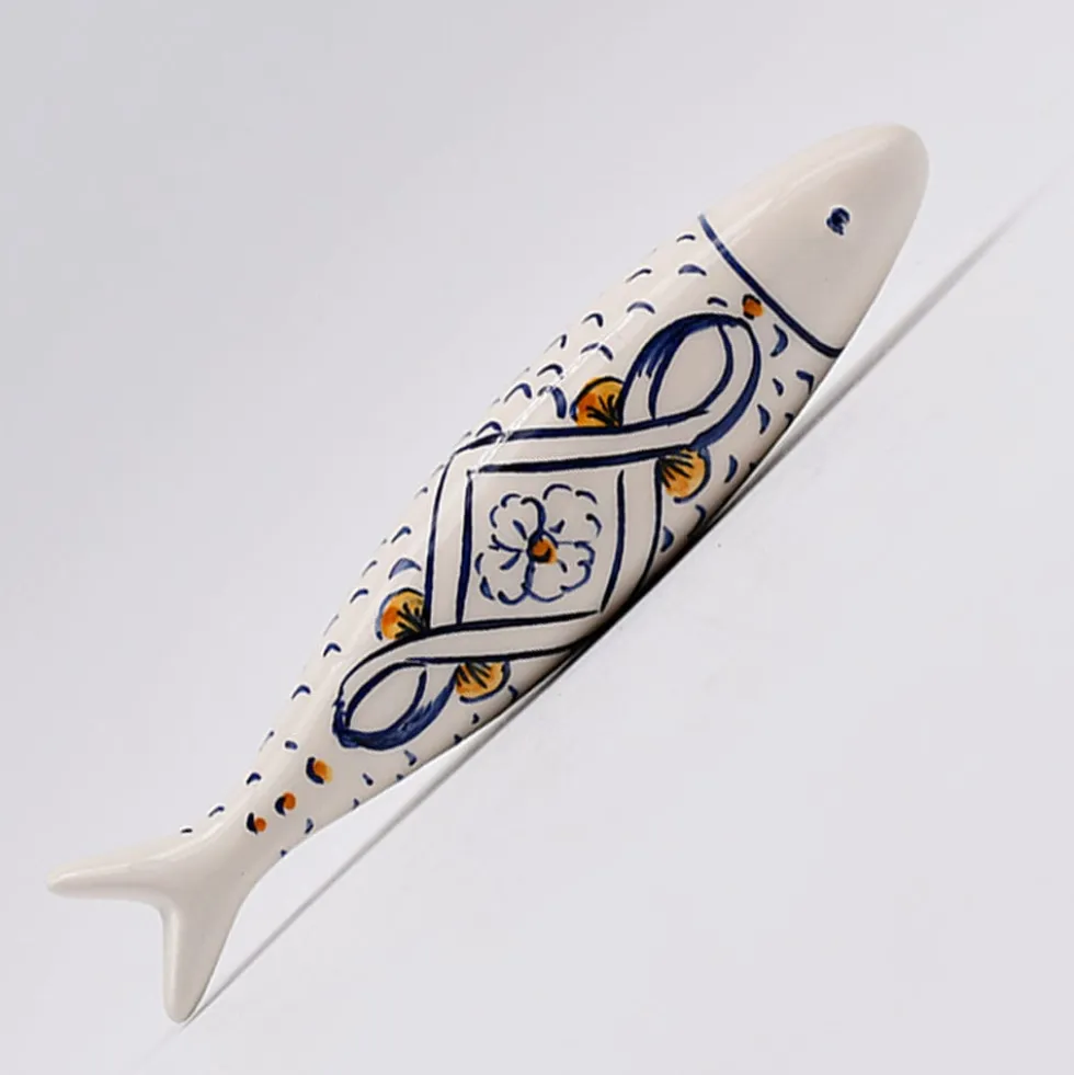 Sardine en céramique "Azulejos" (6 motifs)