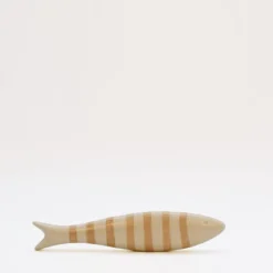 Sardine en céramique à poser - Moka