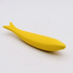 Sardine lisse en céramique - Jaune