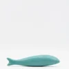 Sardine lisse en céramique - Turquoise