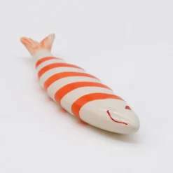 Sardine souriante en céramique - Orange