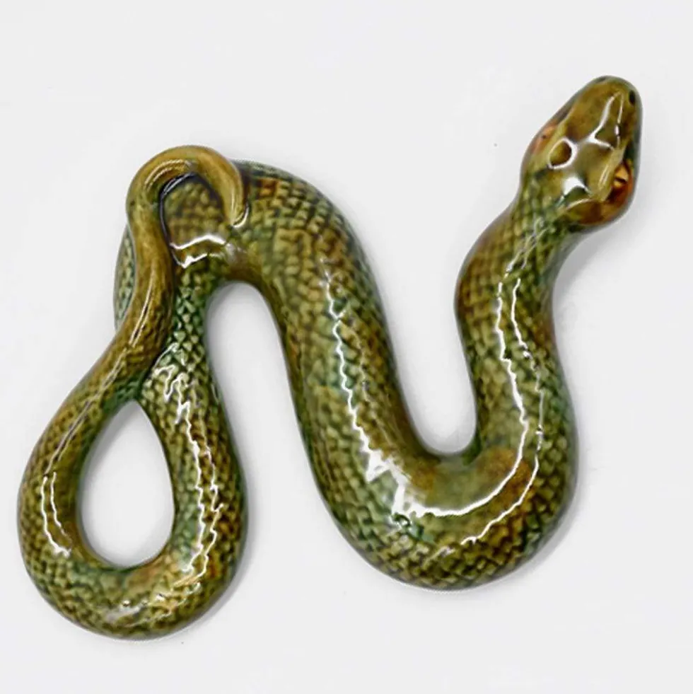 Serpent en céramique - 27cm