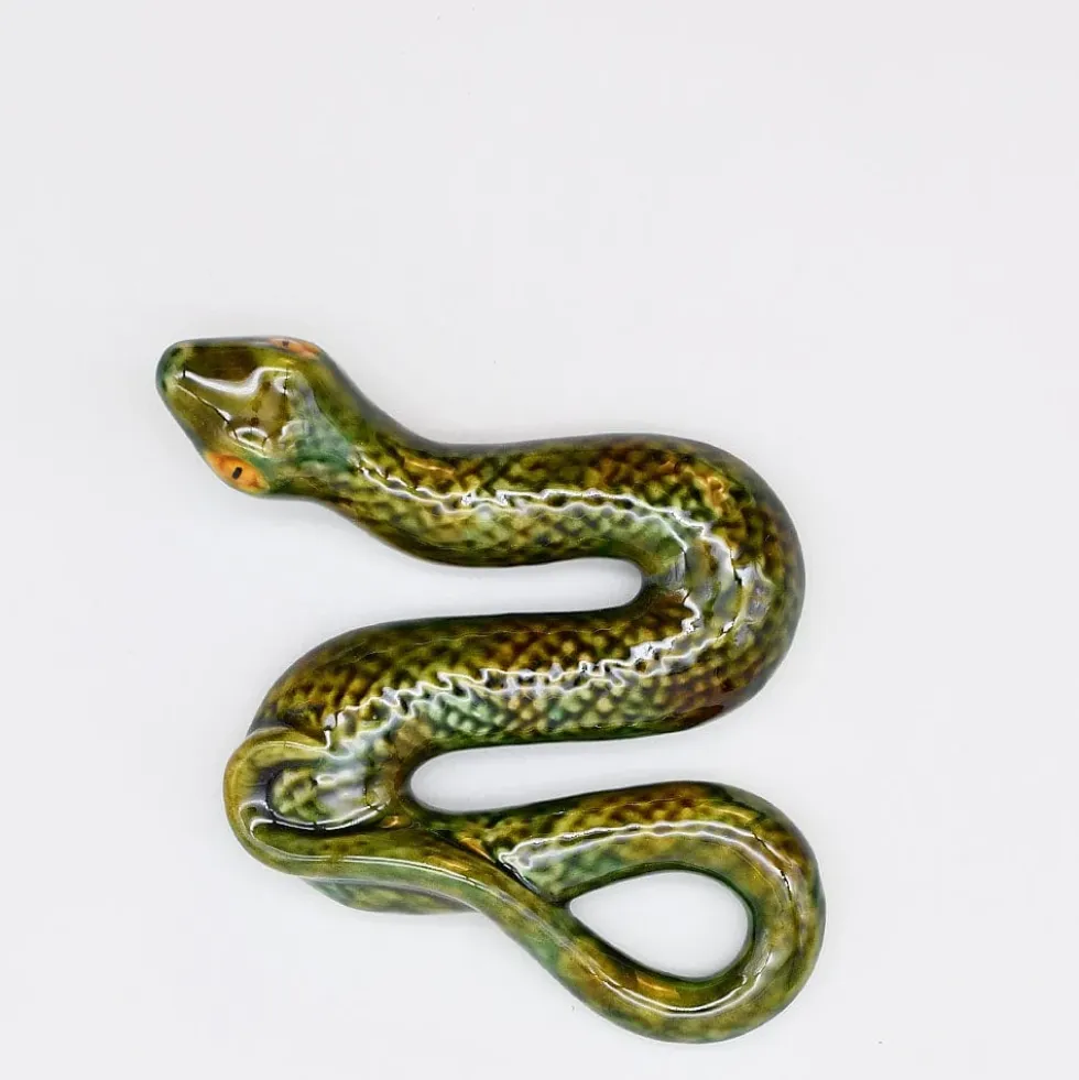 Serpent en céramique - 19cm