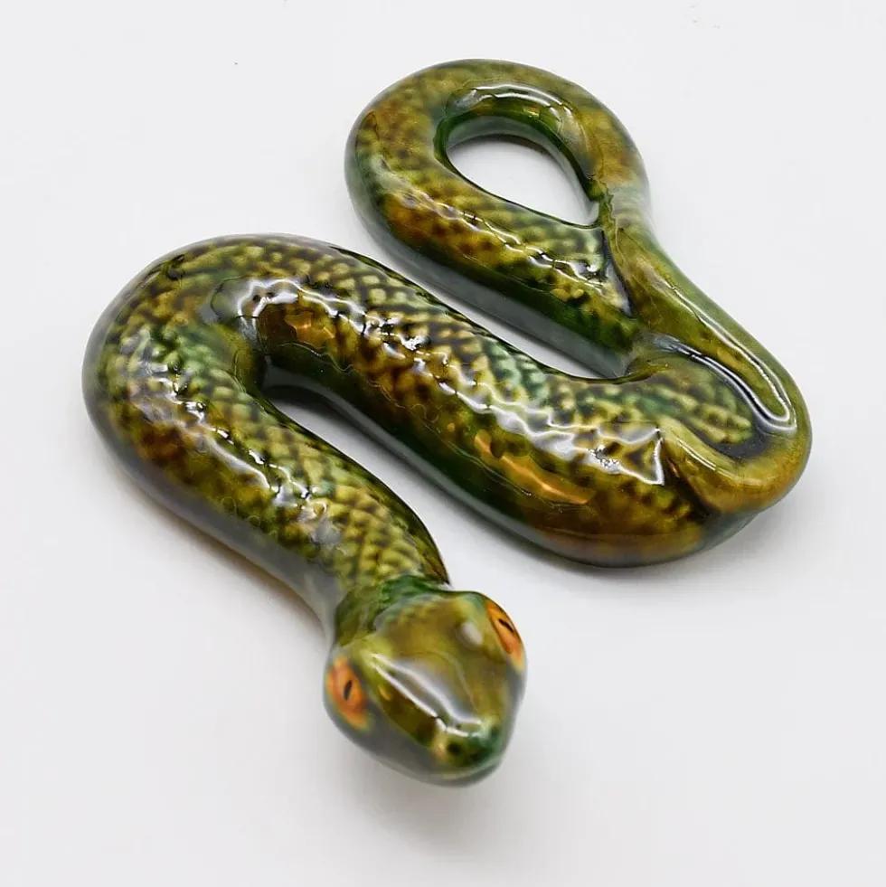Serpent en céramique - 19cm