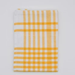 Serviettes de table à carreaux en coton