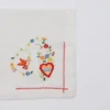 Serviettes de table en lin "Namorados" - Lot de 2