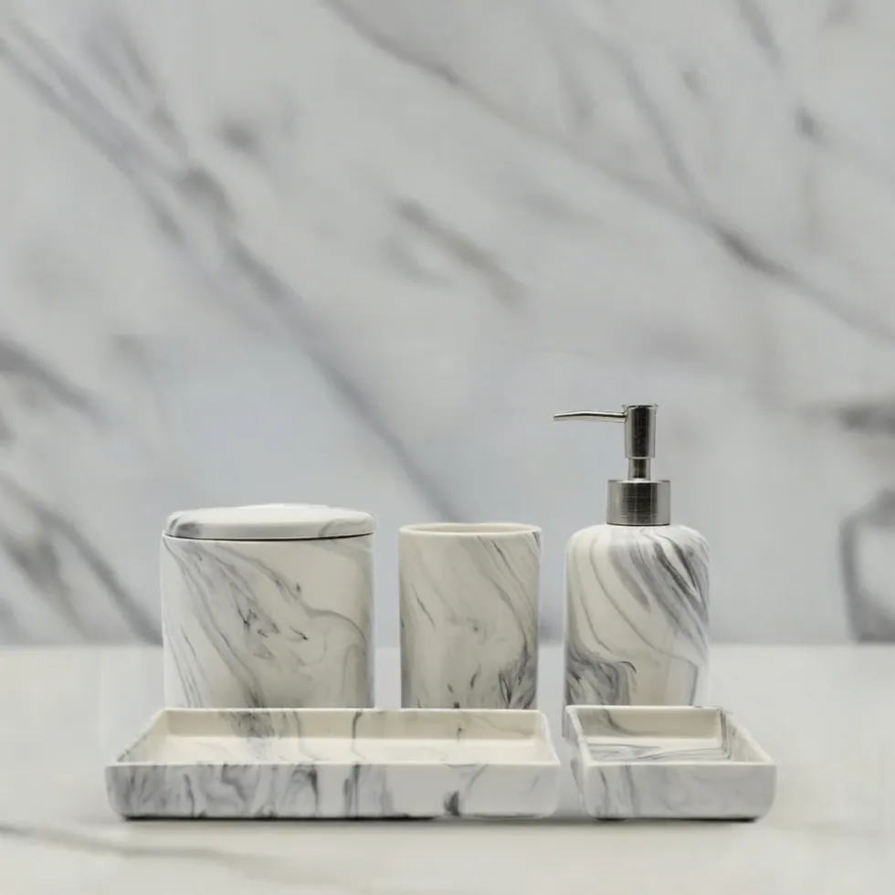 Set de salle de bain en céramique