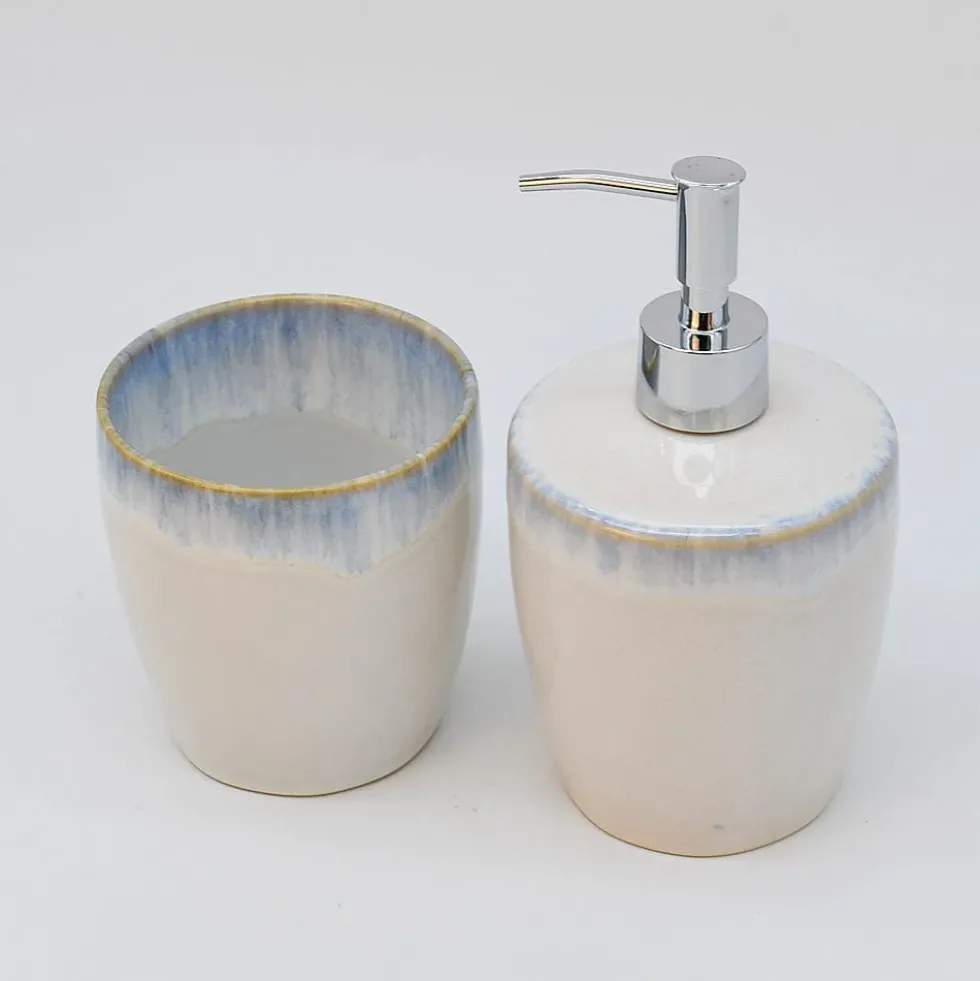 Set de salle de bain en grès "Brisa"