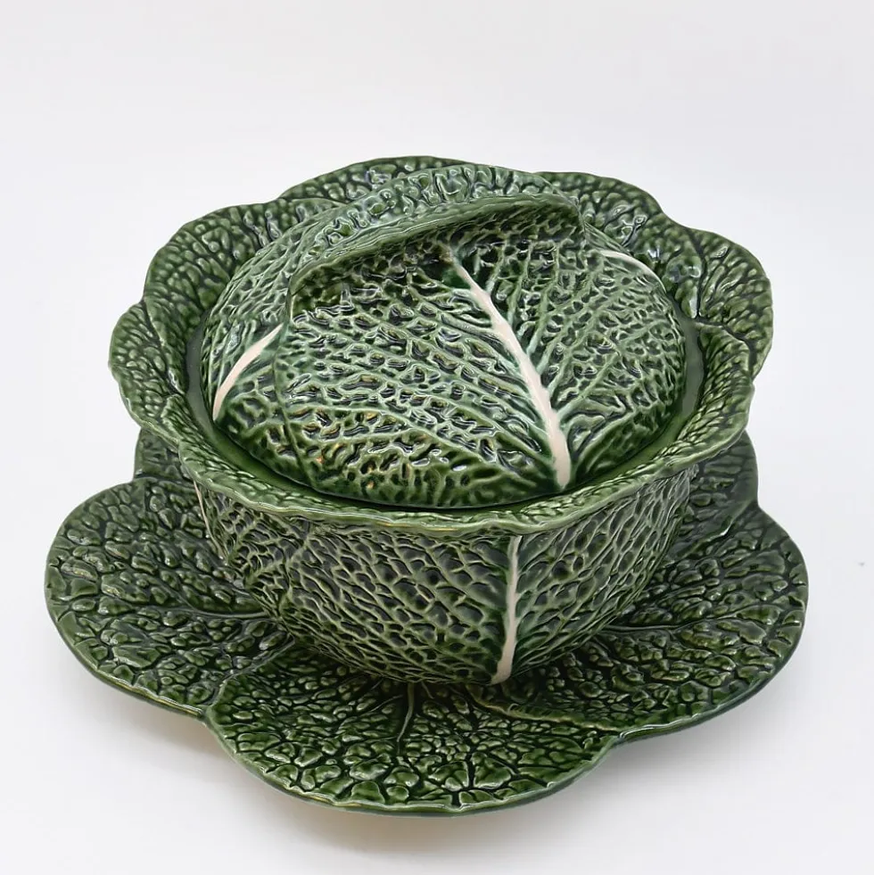 Soupière en céramique en forme de chou - 27cm