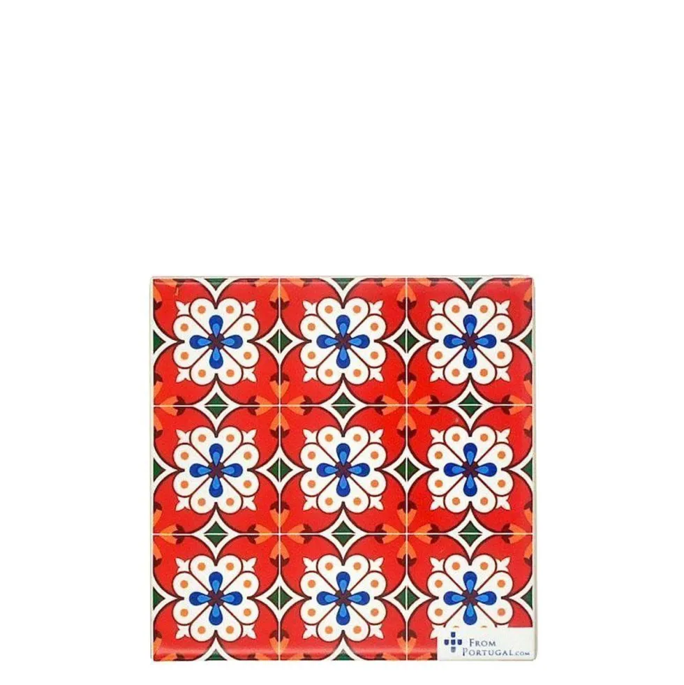 Sous-verre Azulejo 11cm - 4 motifs