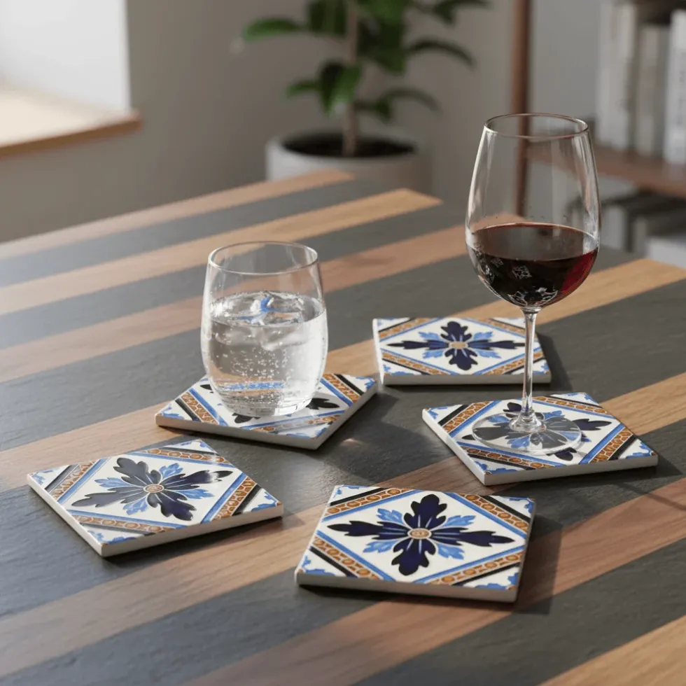 Sous-verre Azulejo Hispano-Maure