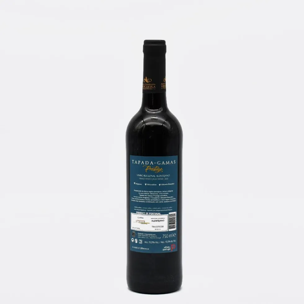 Tapada dos Gamas Prestige 2021 I Vin rouge de l'Alentejo - 75cl