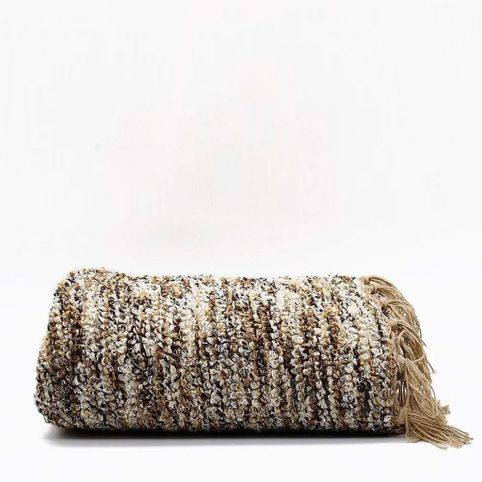 Tapis Artisanal - Beige moucheté
