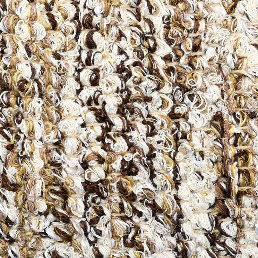 Tapis Artisanal - Beige moucheté