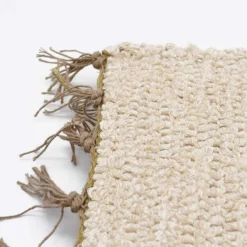 Tapis Artisanal - Blanc cassé