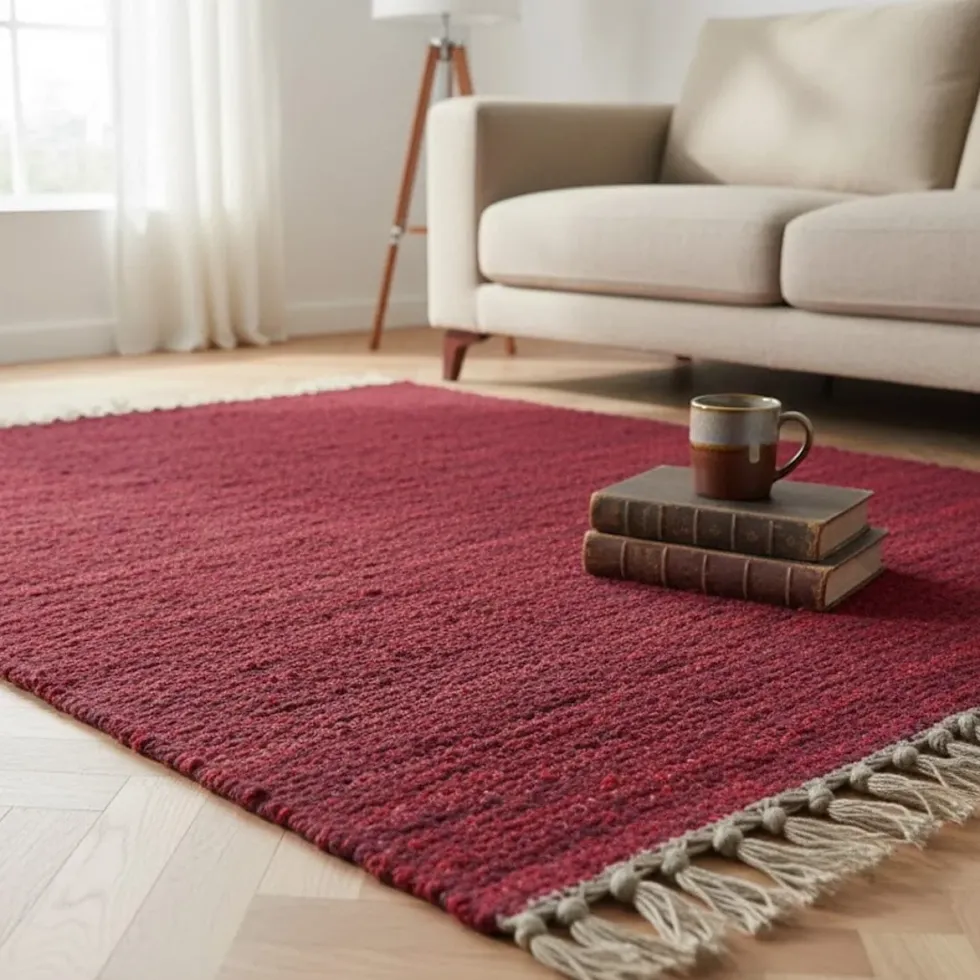 Tapis Artisanal - Bordeaux