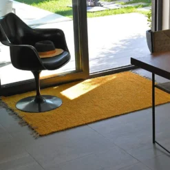 Tapis Artisanal - Ocre