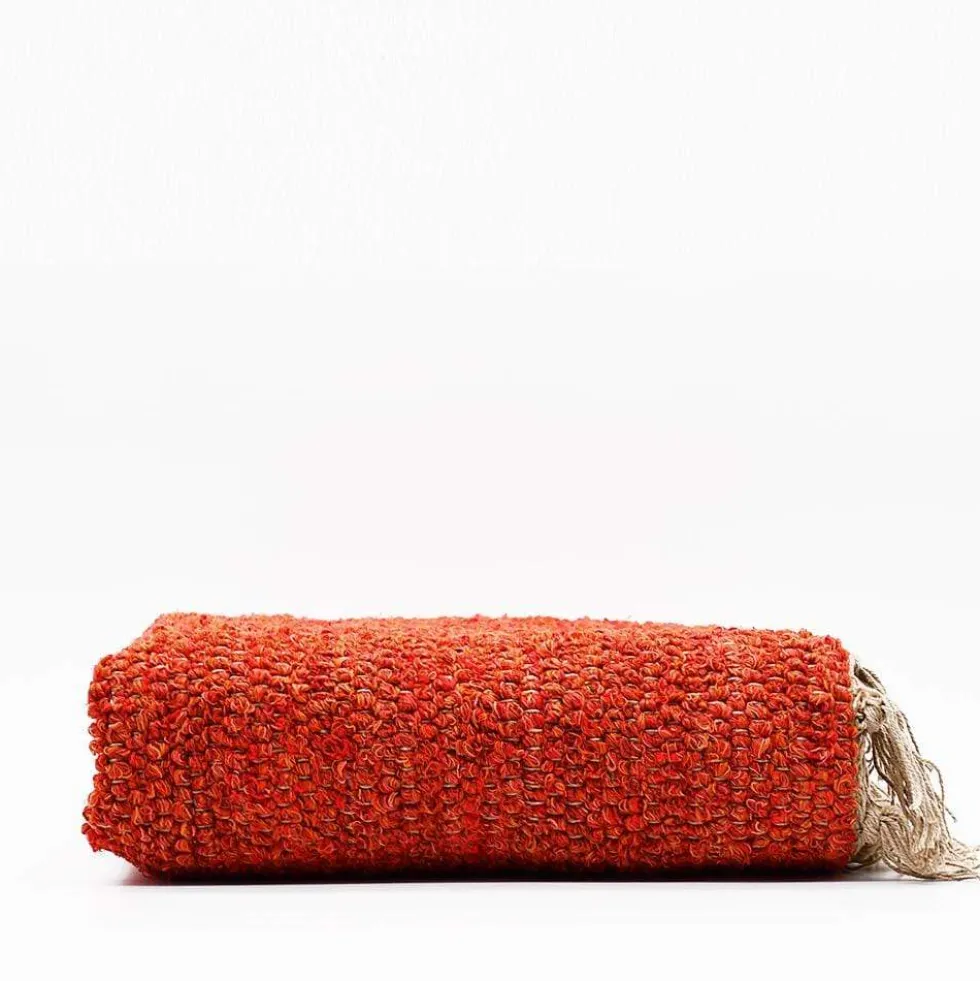 Tapis Artisanal - Orange