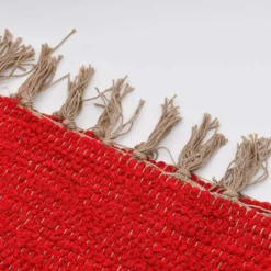 Tapis Artisanal - Rouge