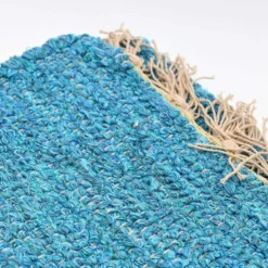 Tapis Artisanal - Turquoise