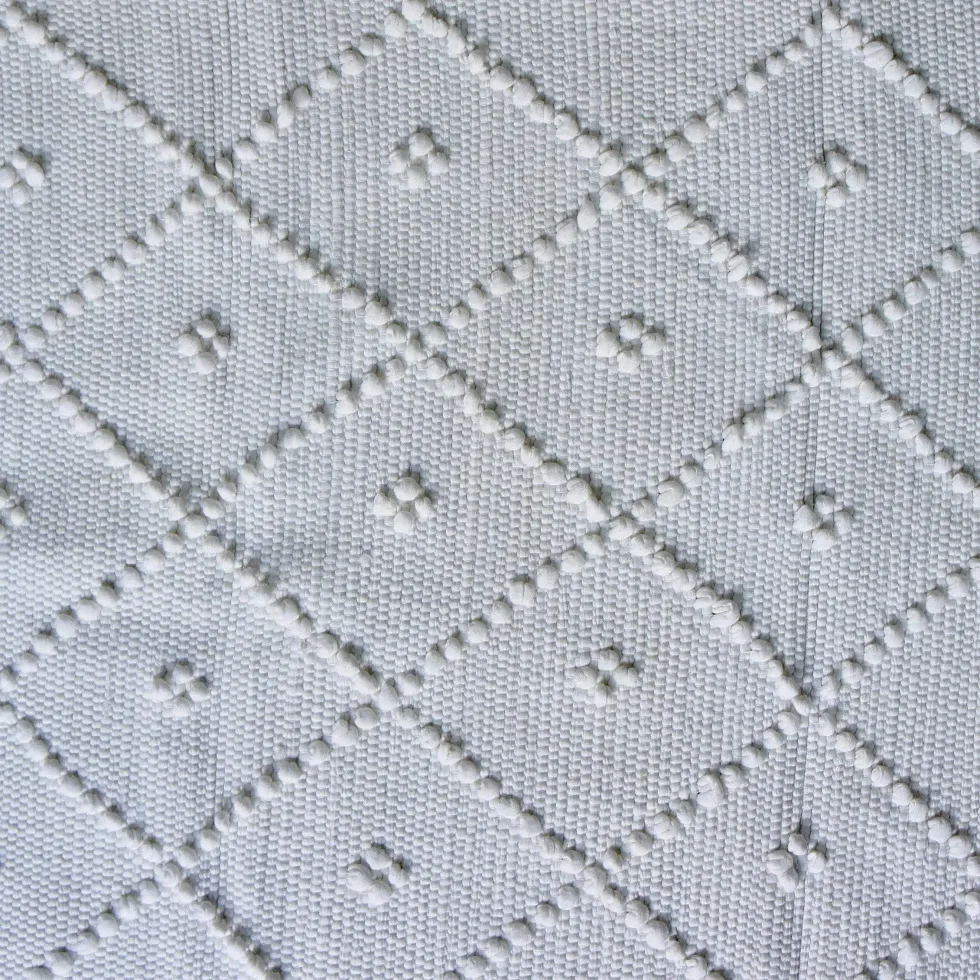 Tapis de salle de bain 100x50 - Blanc
