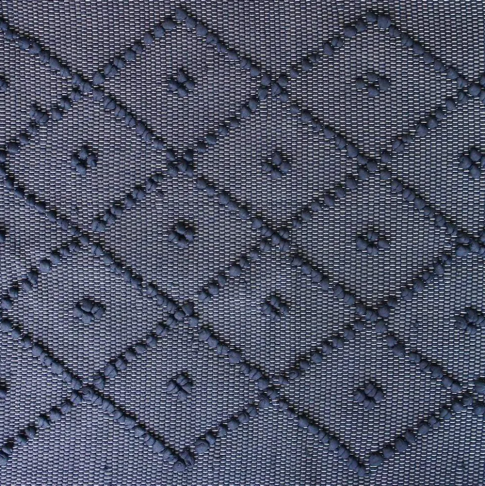 Tapis de salle de bain 100x50 - Bleu foncé