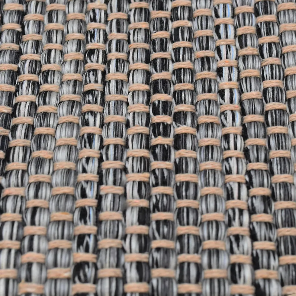 Tapis en fibres mélangées - Gris