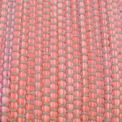 Tapis en fibres mélangées - Rose