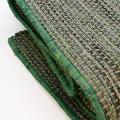 Tapis en fibres mélangées - Vert