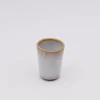 Tasse à espresso en grès "Amazonia" Blanche