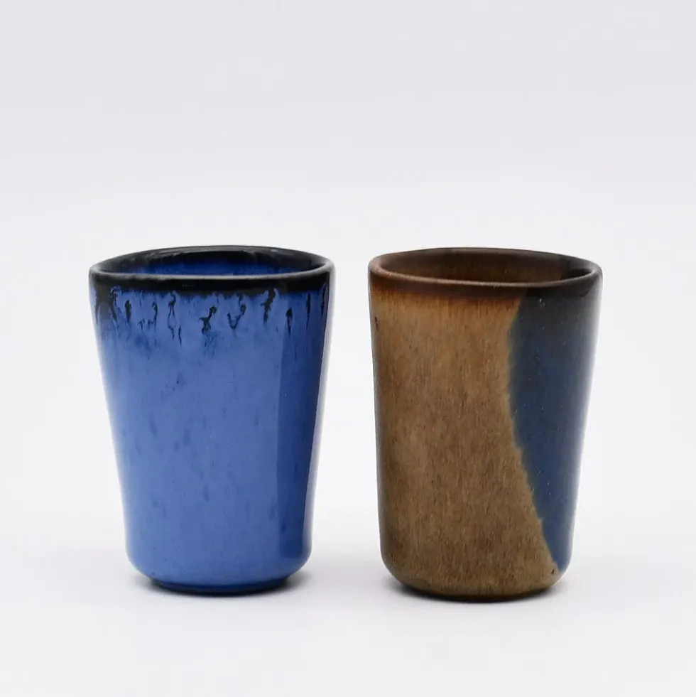 Tasse à espresso en grès "Corals"