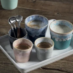 Tasses espresso 10cl “Grespresso” - Lot de 10