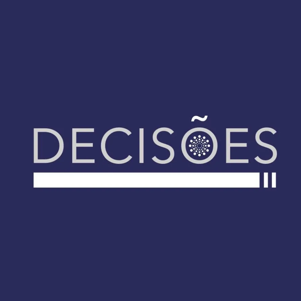 Tee-shirt femme "Decisões" - Bleu marine