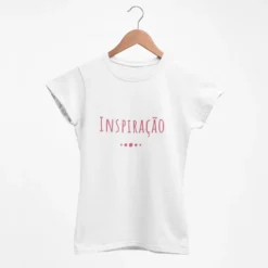 Tee-shirt femme "Inspiração" - Blanc
