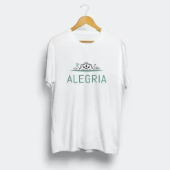 Tee-shirt unisexe "Alegria" - Blanc