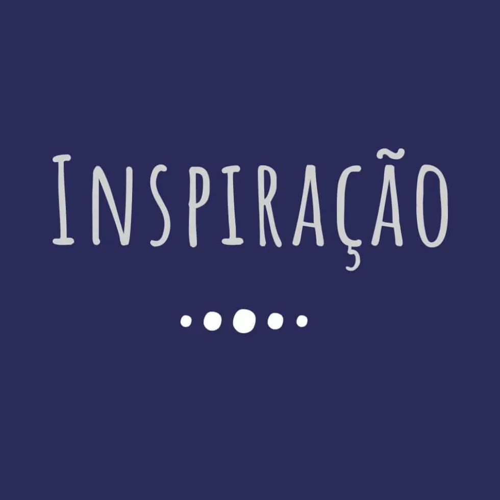 Tee-shirt unisexe "Inspiração" - Bleu